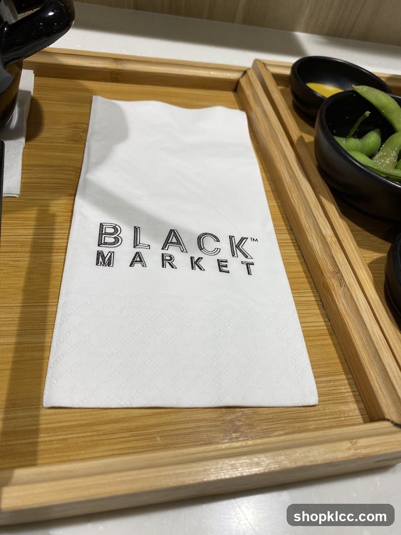 Black Market Napkin