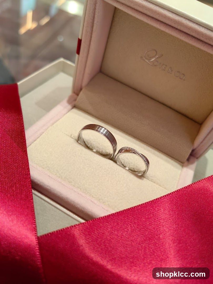 Wedding Rings in a Jewelry Box