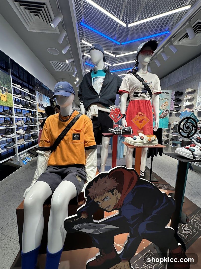 Mannequins Displaying Apparel and Footwear