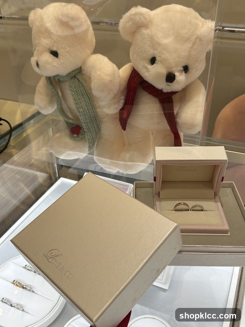 Jewelry Display with Teddy Bears