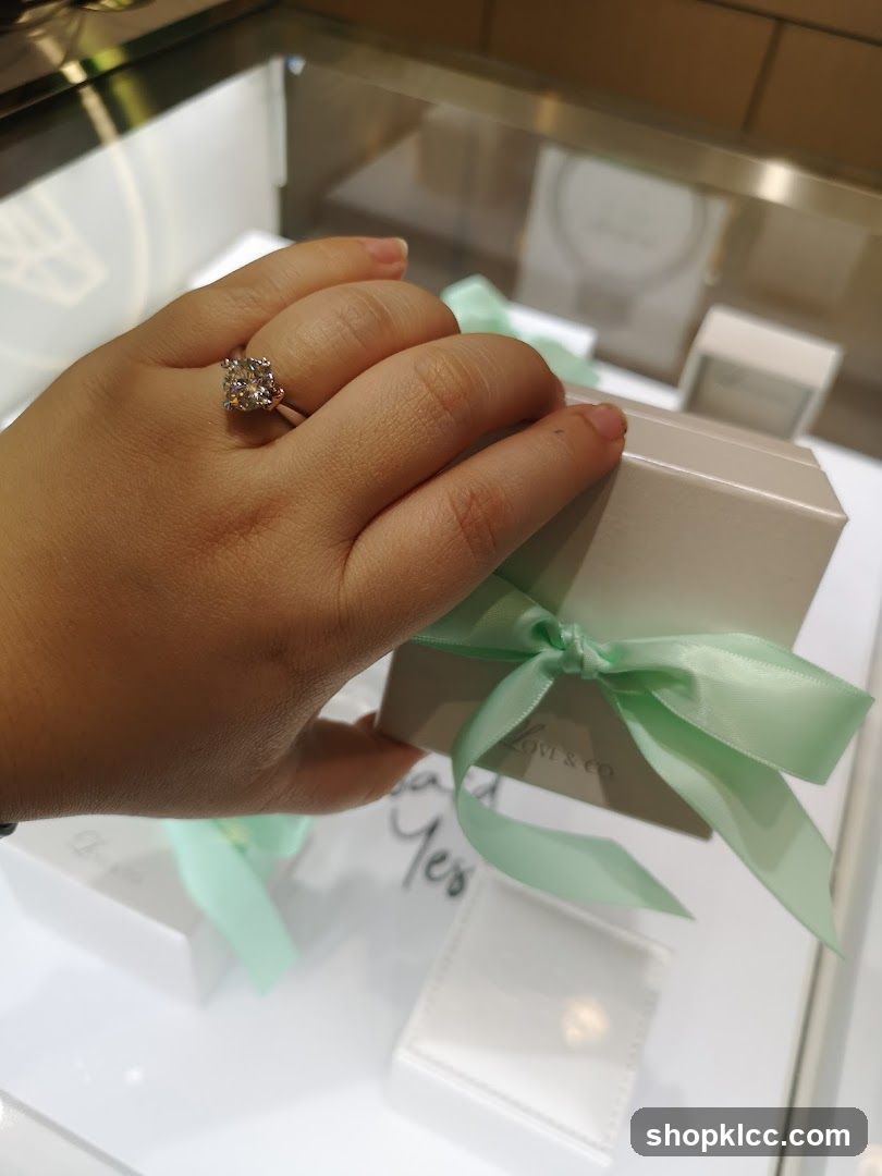 Diamond Ring in Jewelry Box