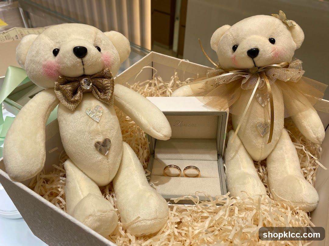 Wedding Bears with Rings