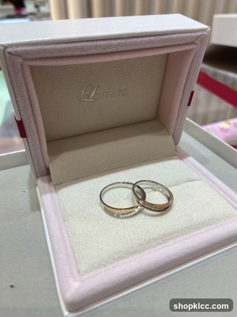 Wedding Rings in a Jewelry Box