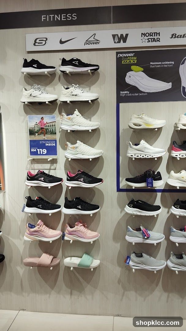 Athletic Footwear Display