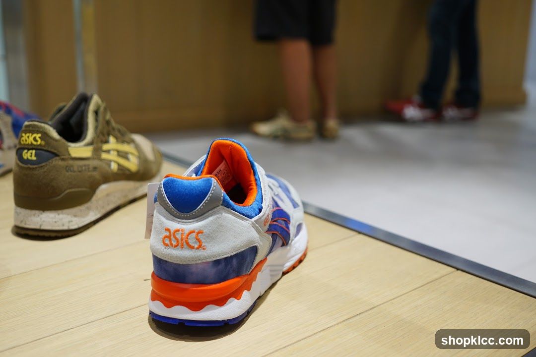Asics Sneakers on Display