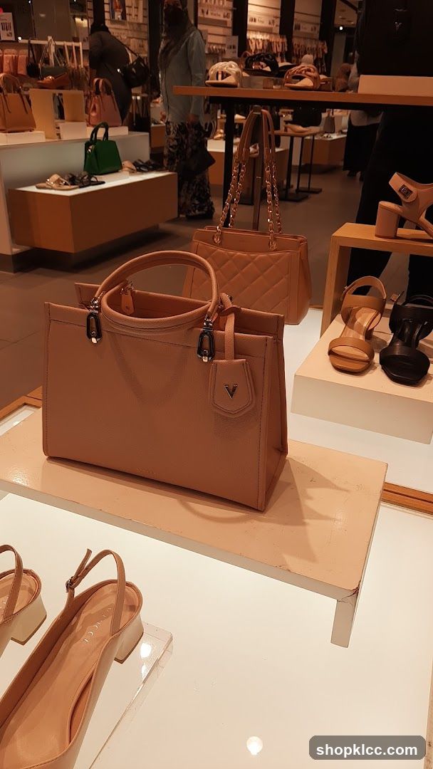 Handbags and Shoes Display