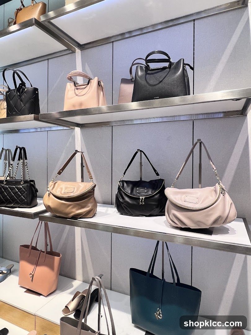 Handbags on Display