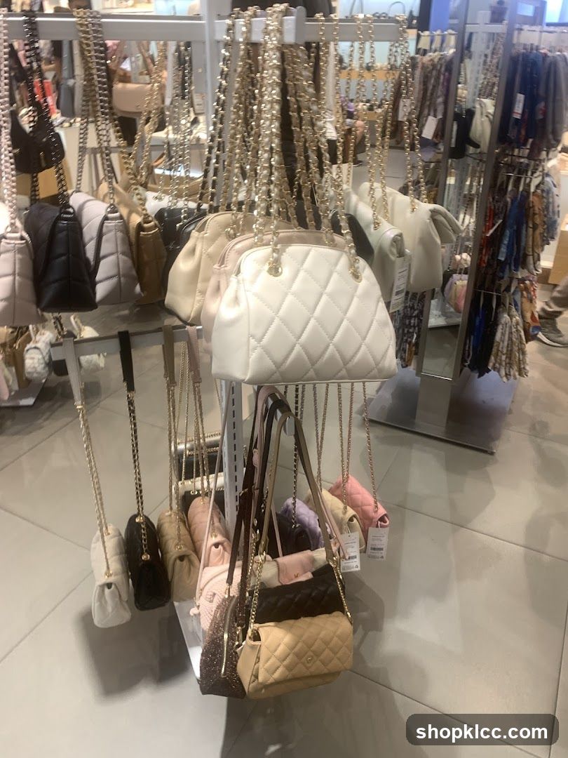 Handbags on Display
