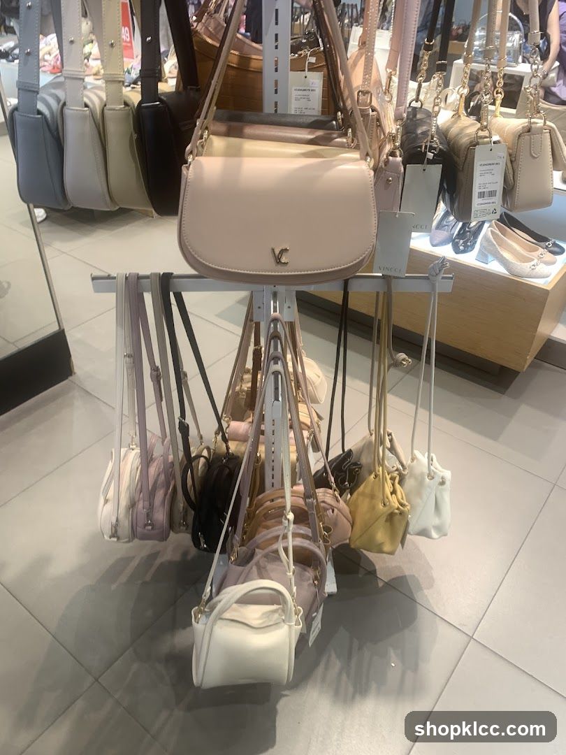 Handbags on Display