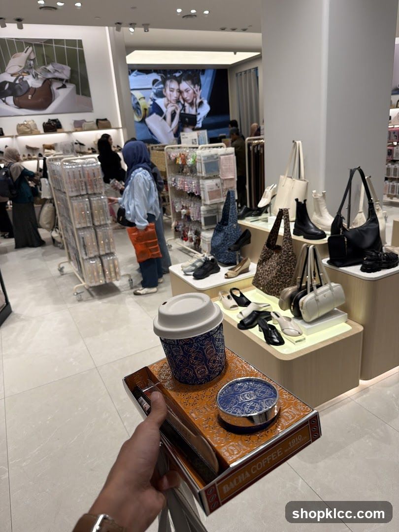 Bacha Coffee and Accessories Display