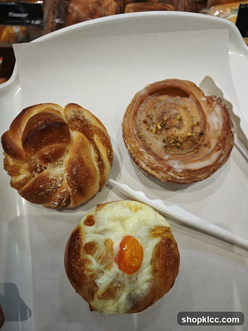 Three Pastries