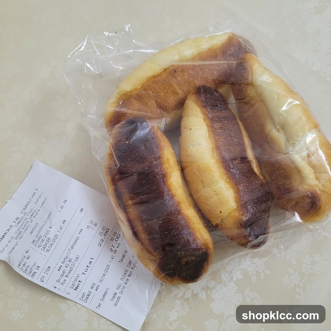 Bread and Receipt