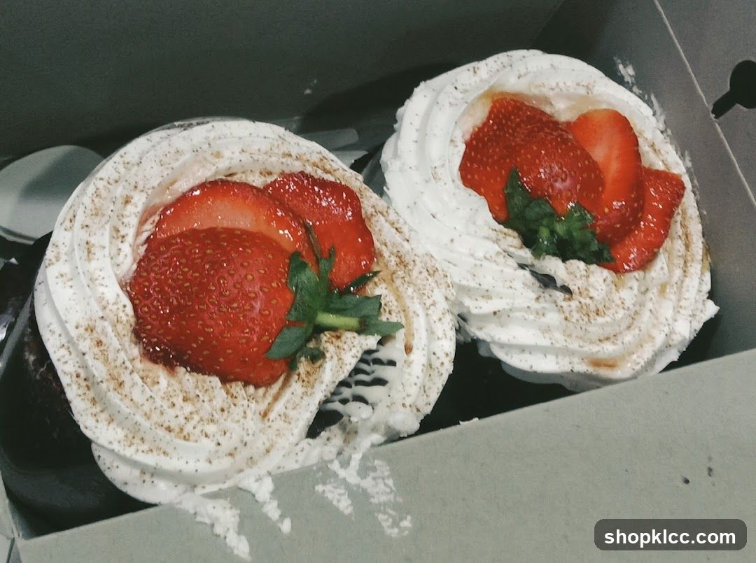 Strawberry Meringue Desserts