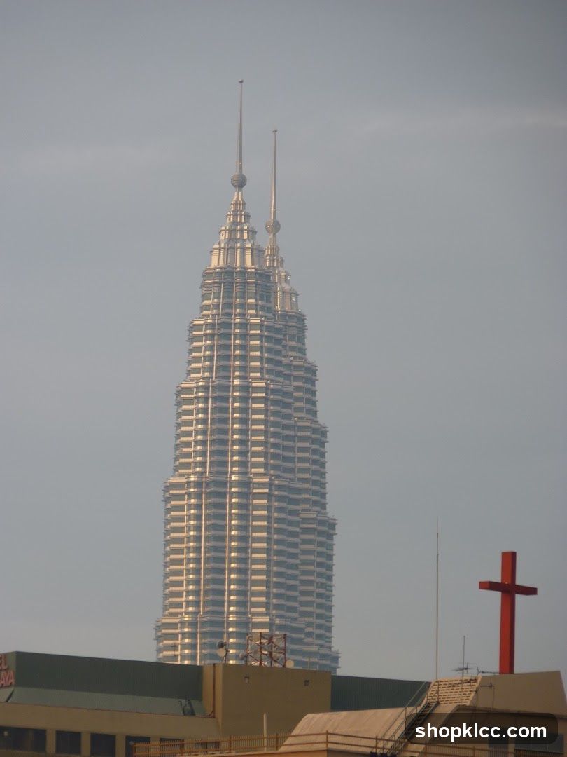 Twin Towers and Cross