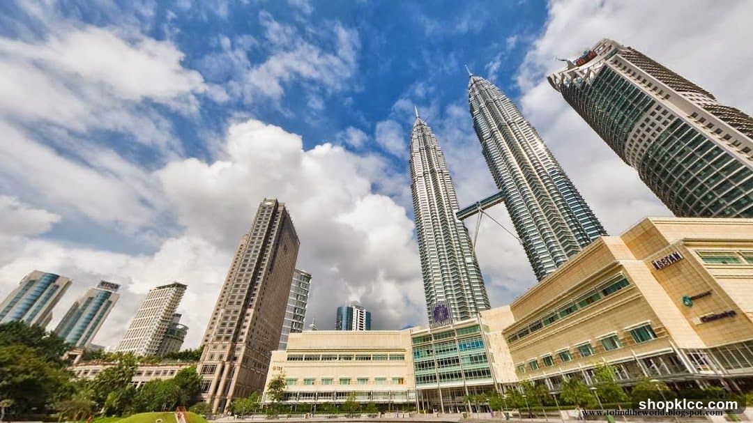 Petronas Towers and surrounding buildings
