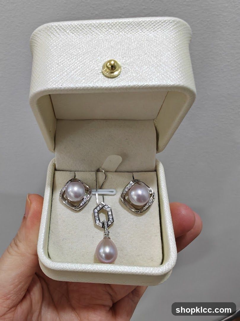 Pearl Jewelry Set