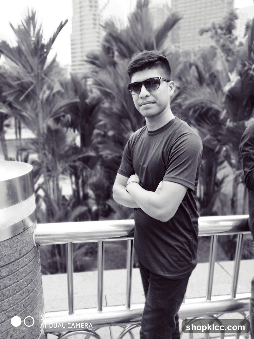 Man Posing Outdoors