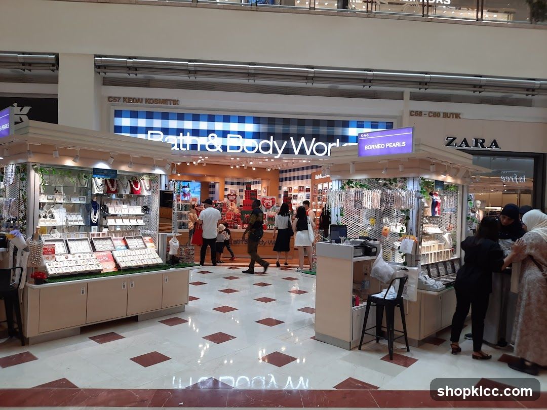 Mall Kiosk and Storefronts