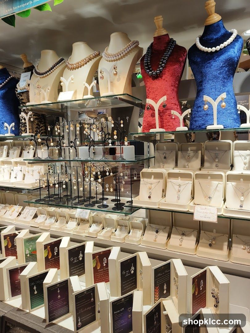 Pearl Jewelry Display