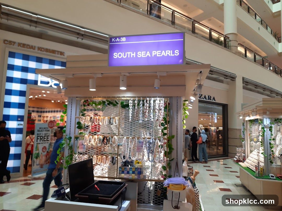 Jewelry Stall in a Mall
