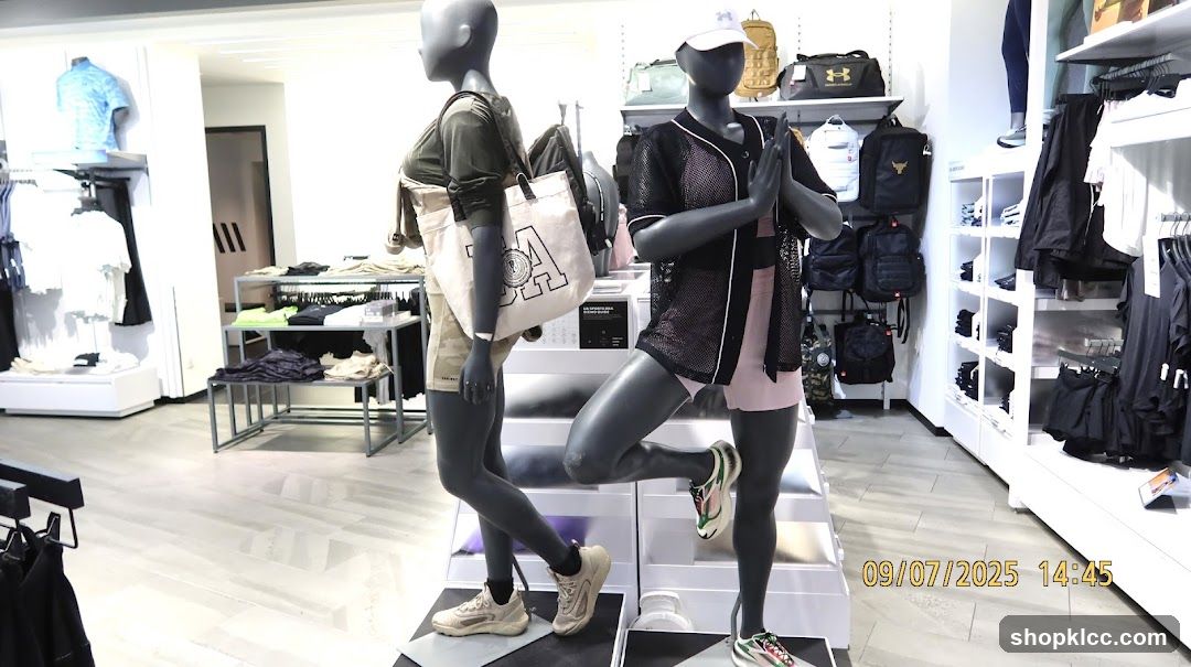Athletic Apparel Store Display