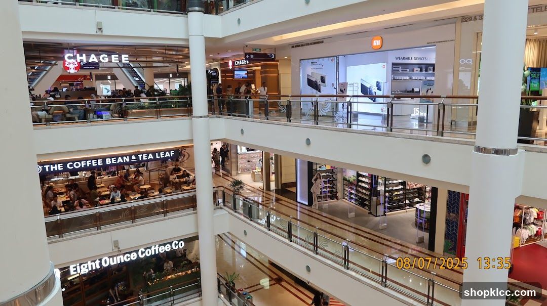 Mall Interior with Shops