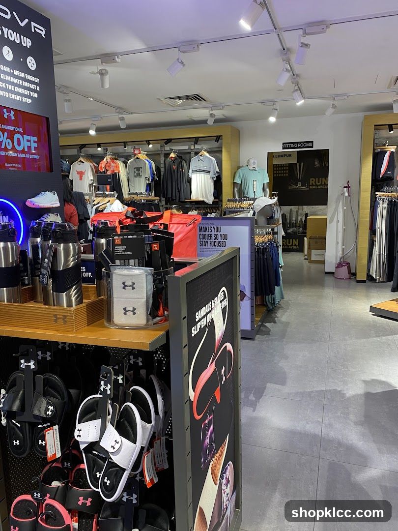 Under Armour Store Interior