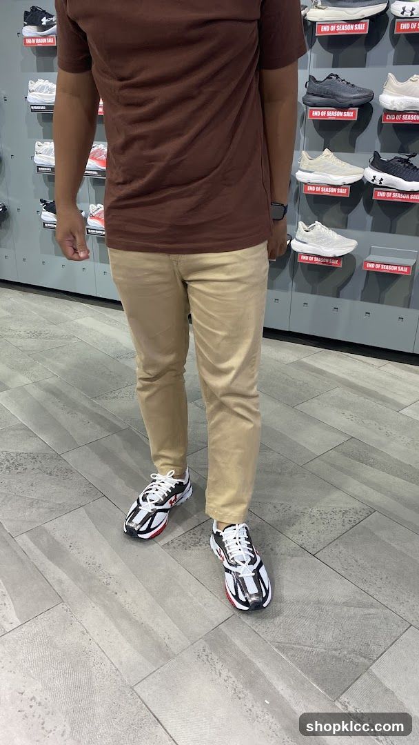 Man in Athletic Shoes