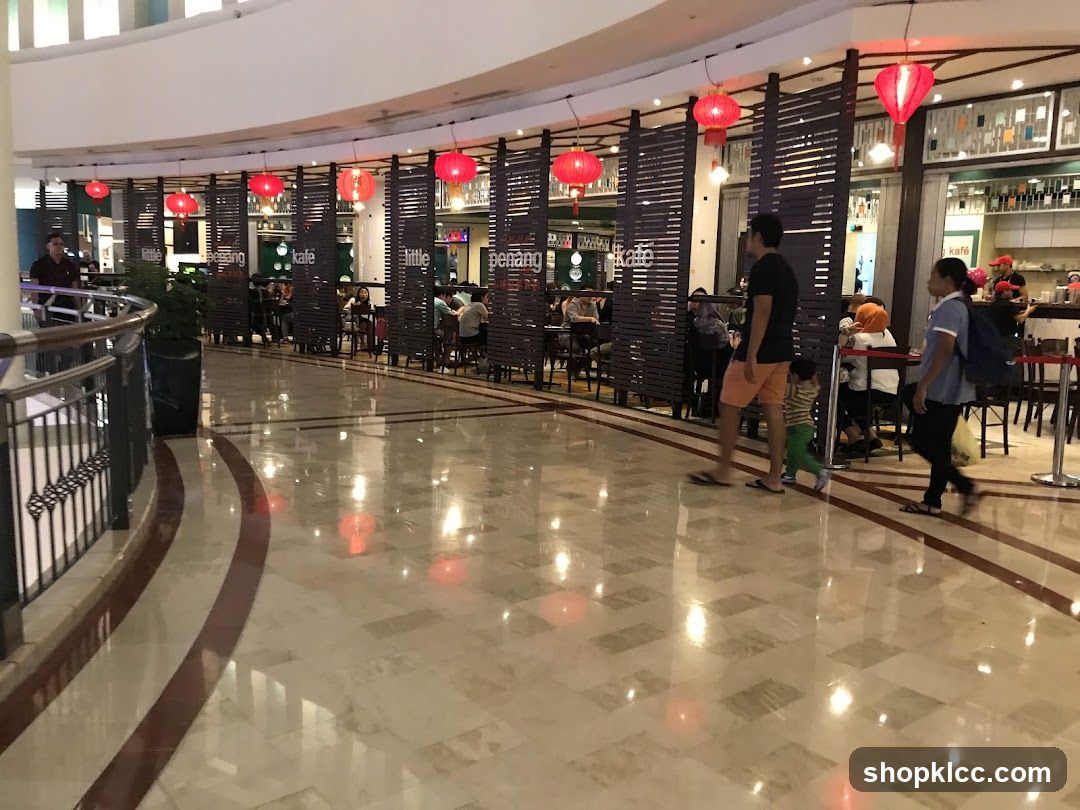Cafe Interior with People