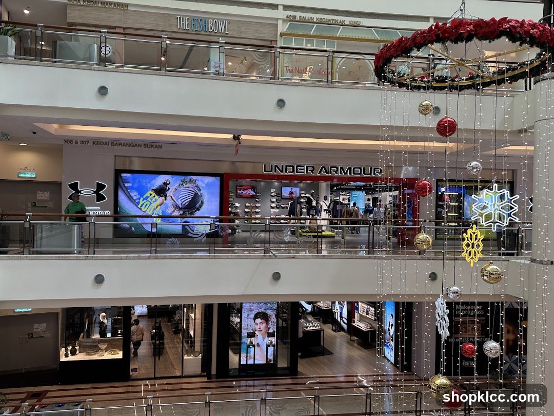 Under Armour Store in a Mall