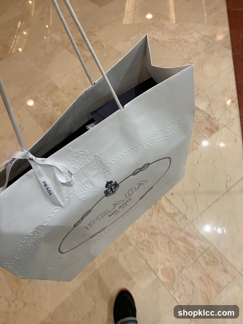 Prada Shopping Bag