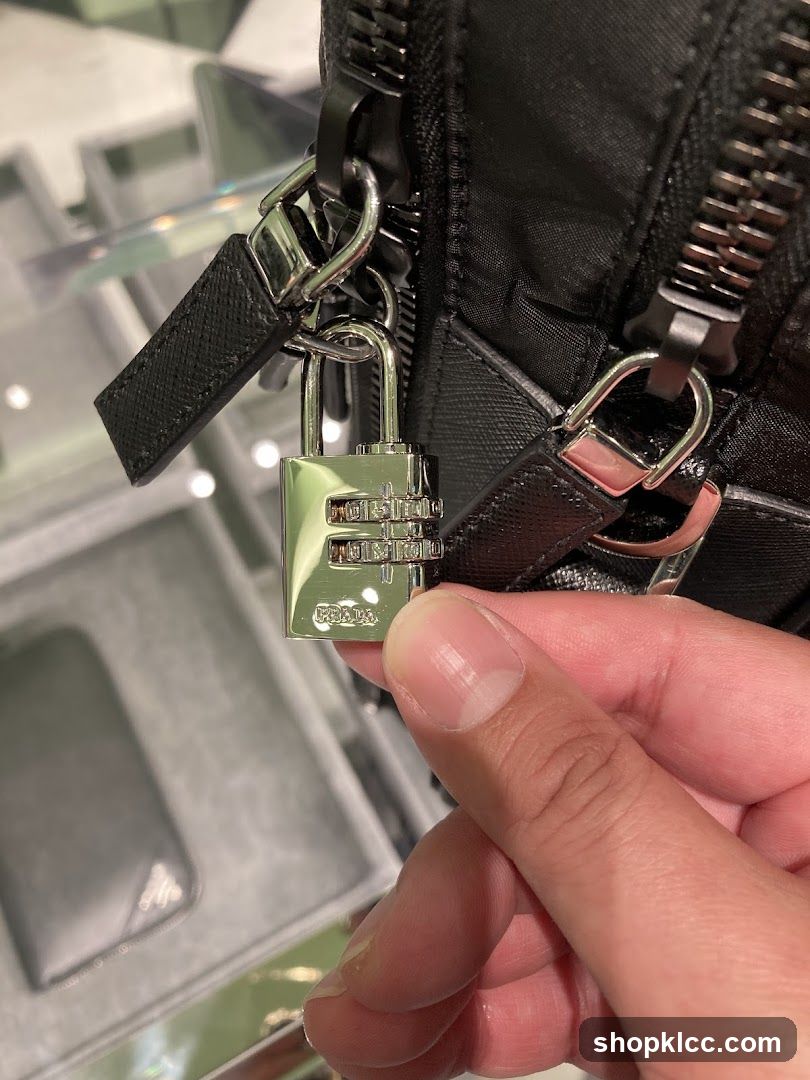 Prada Lock Detail