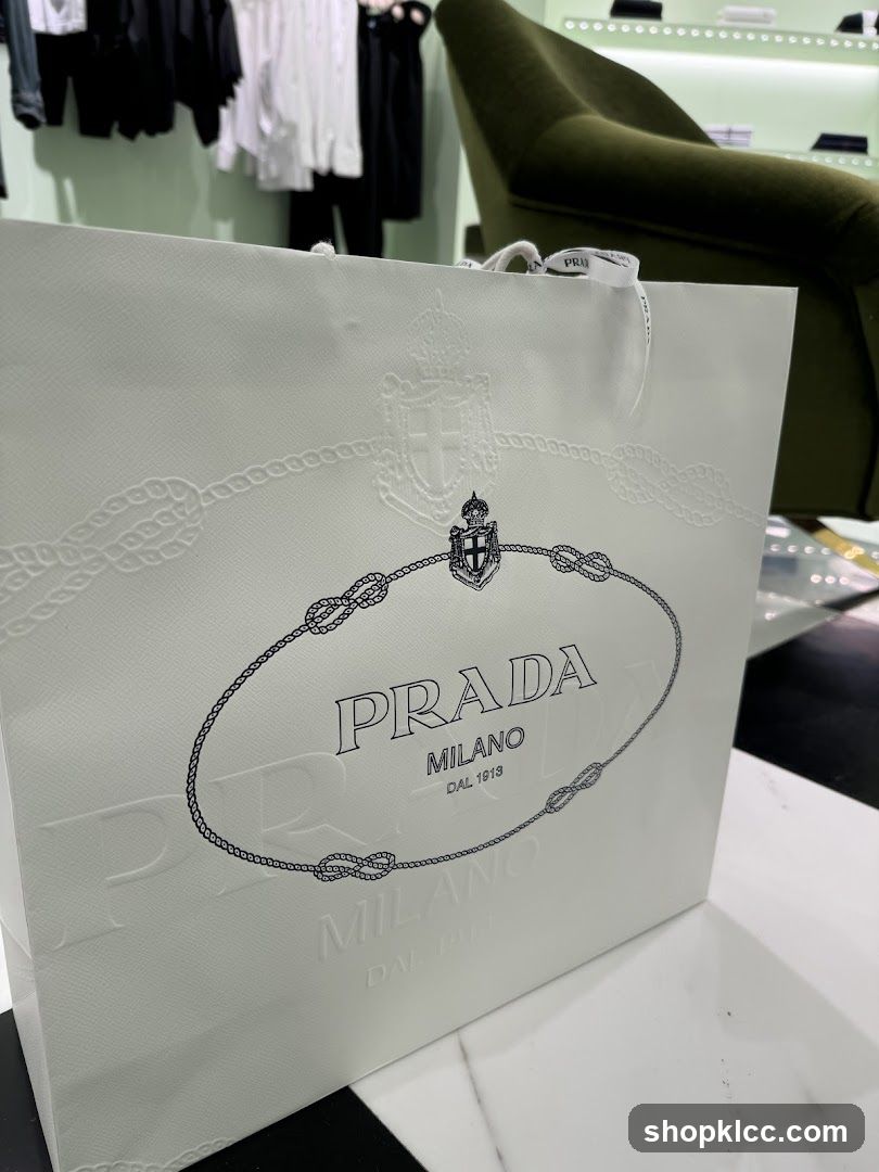 Prada Shopping Bag