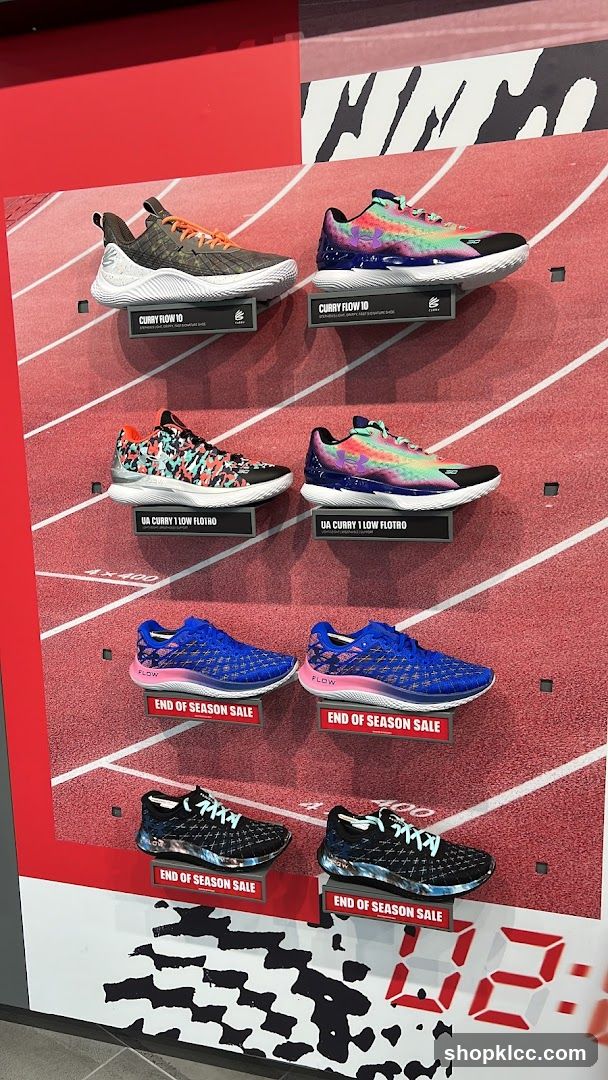 Athletic Shoes Display