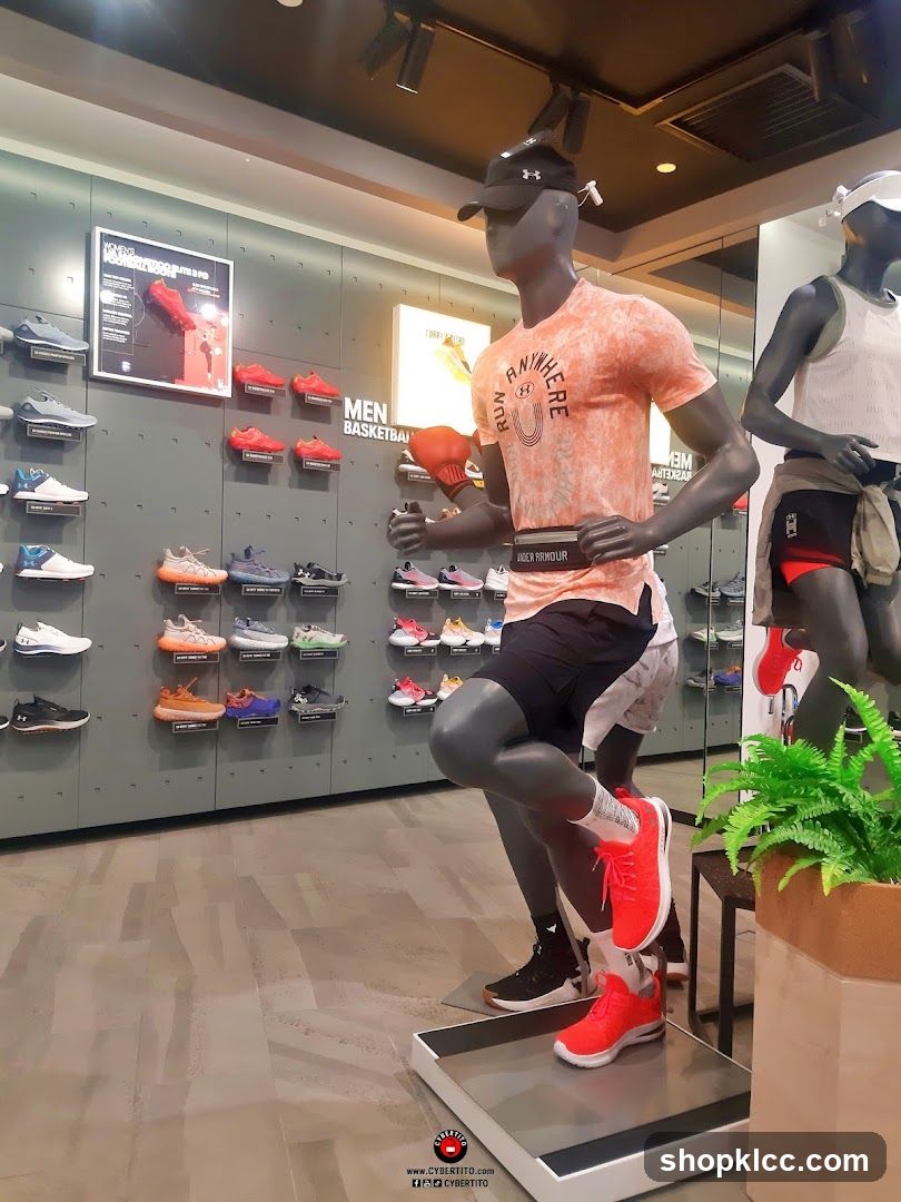 Athletic Apparel Store Display