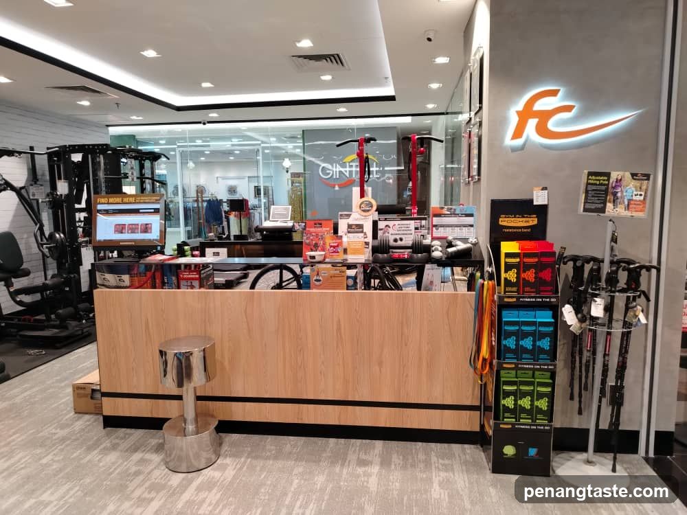 Fitness Equipment Store Counter