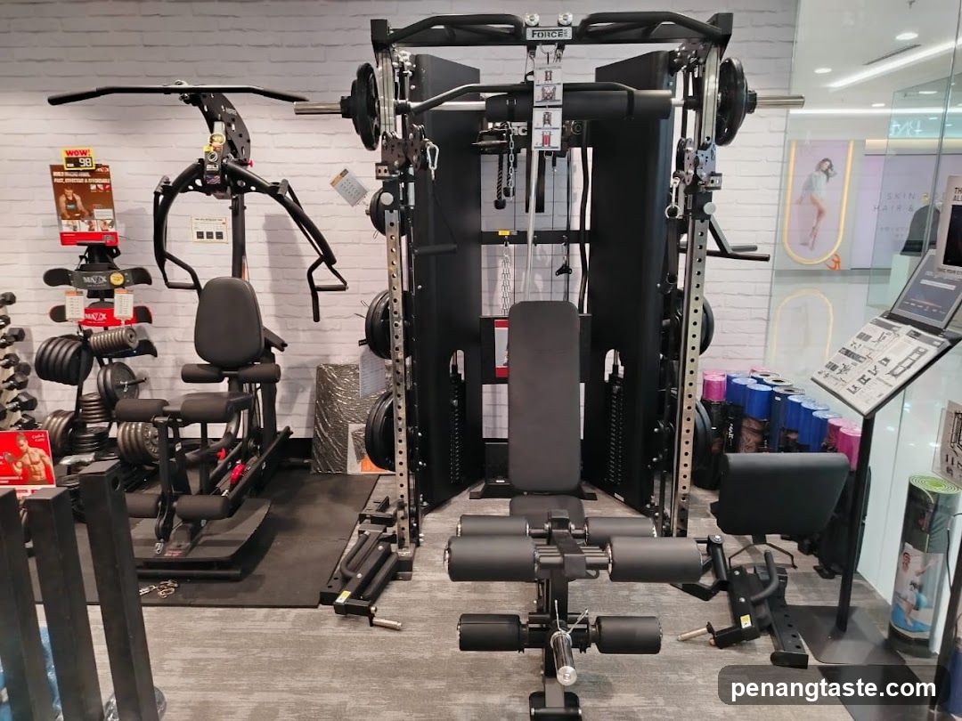 Gym Equipment Display