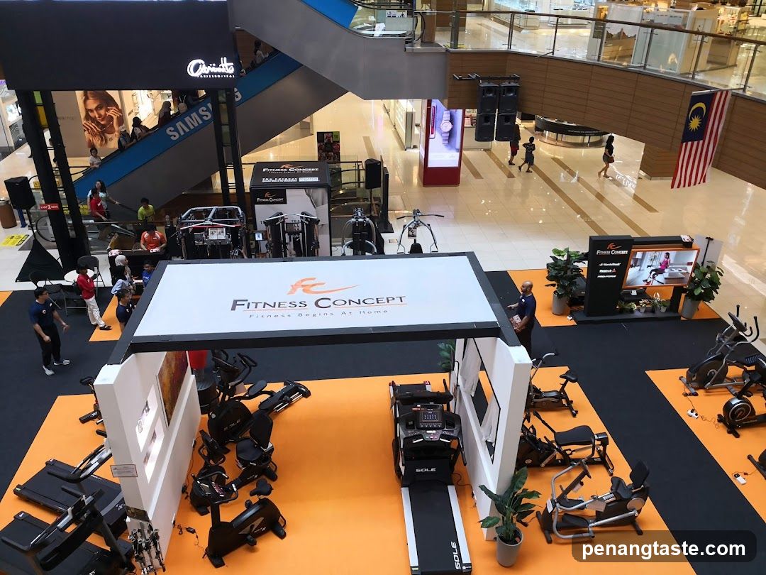 Fitness Equipment Display