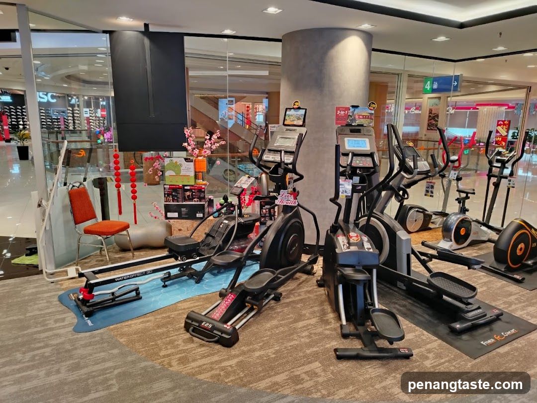 Fitness Equipment Display