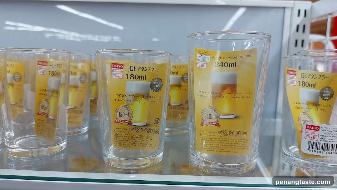 Daiso Beer Tumblers