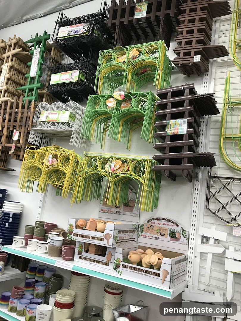 Planting Supplies Display