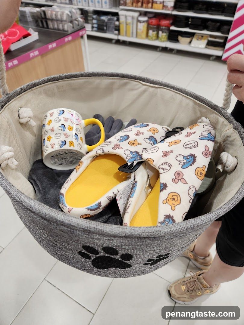 Winnie the Pooh Themed Merchandise Basket