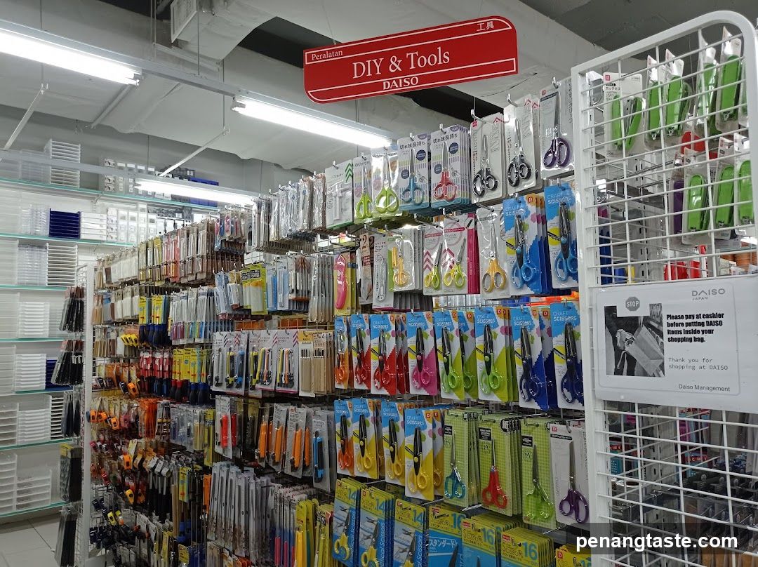 Daiso DIY & Tools Section