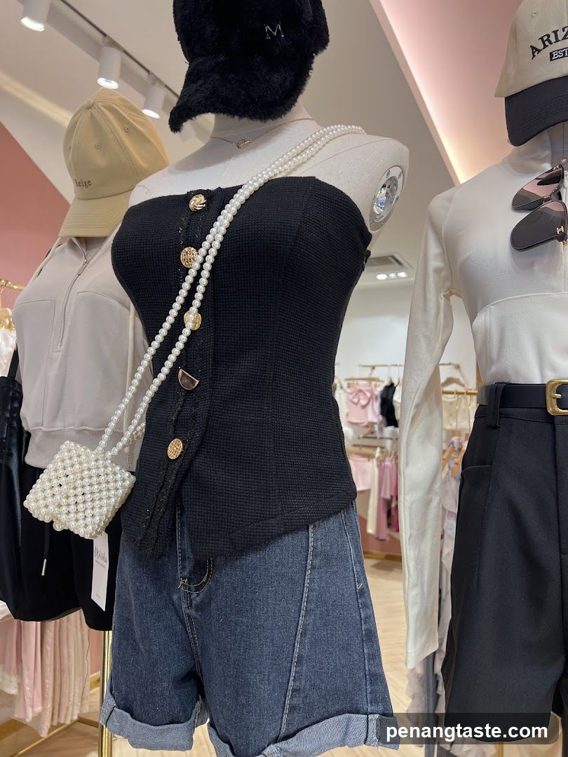 Mannequins in a clothing store