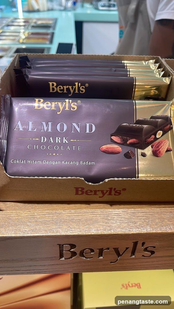 Beryl's Almond Dark Chocolate Bars