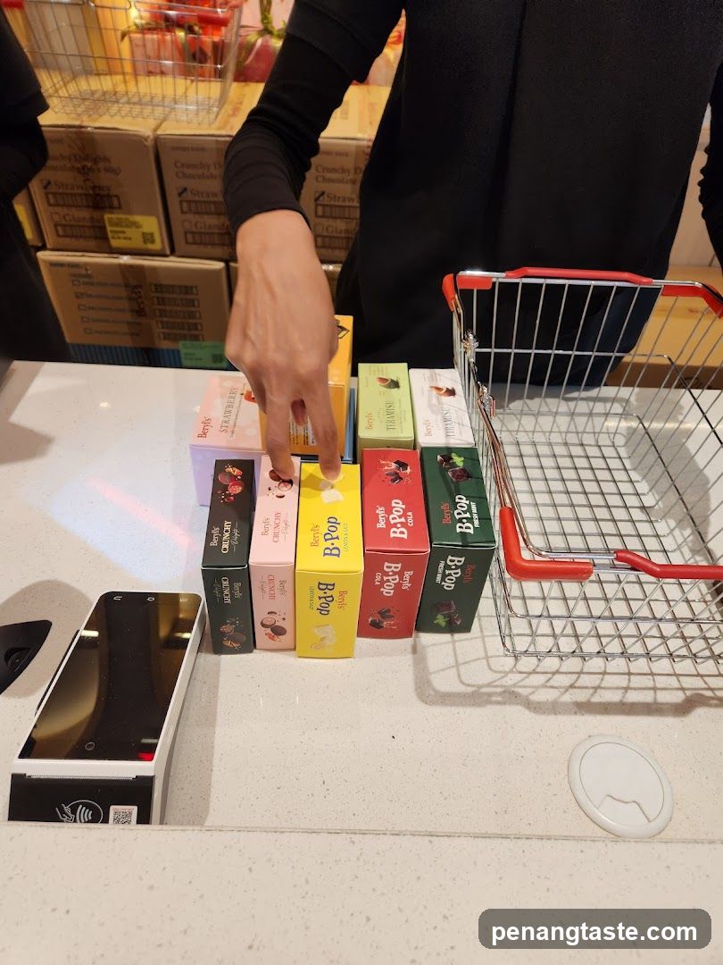 Assortment of Beryl's Chocolate Bars