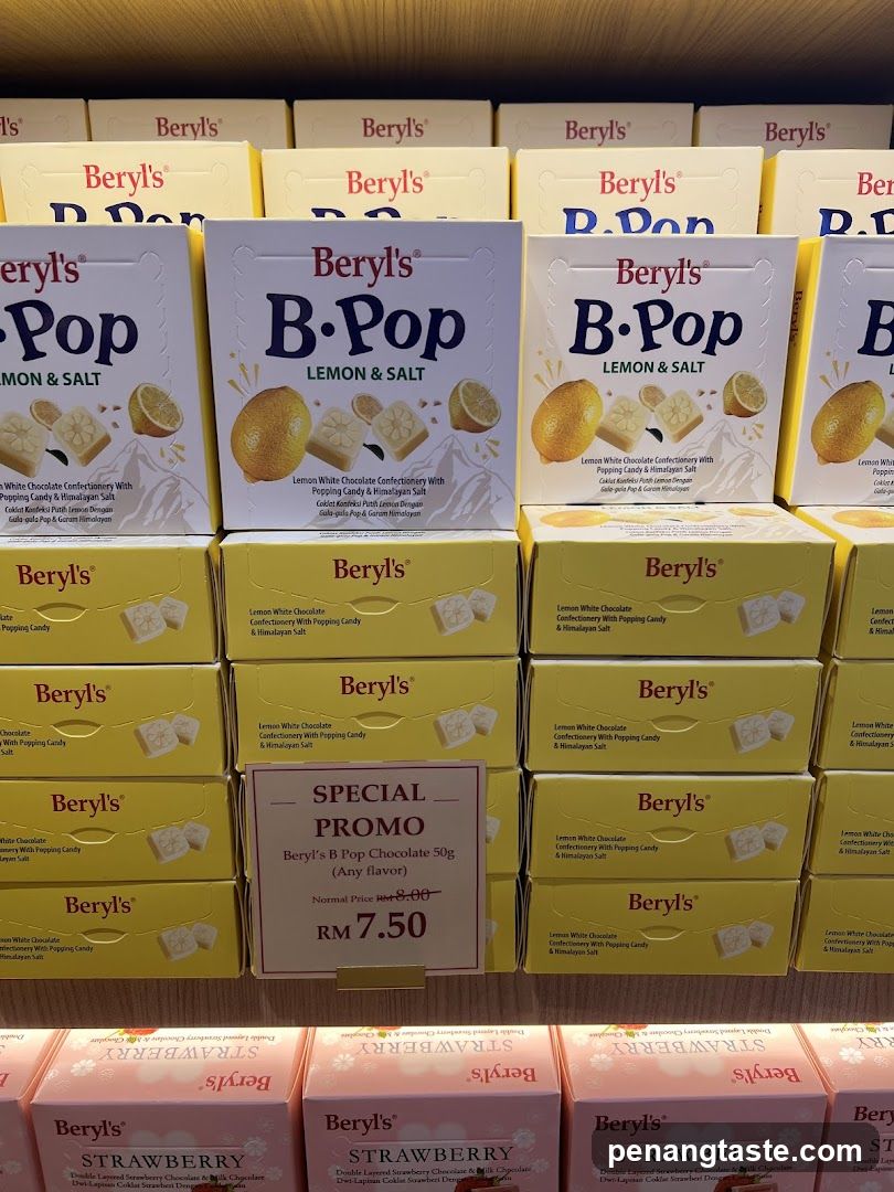 Beryl's B-Pop Chocolate Promotion