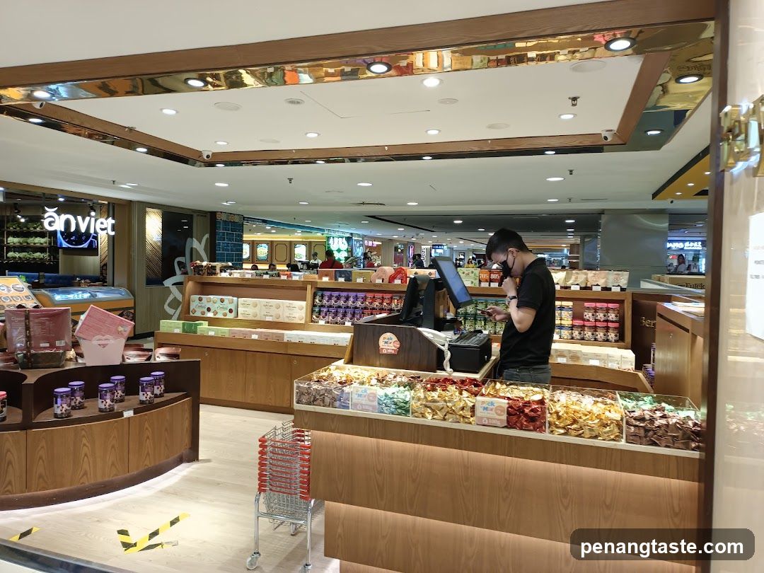 Confectionery store interior