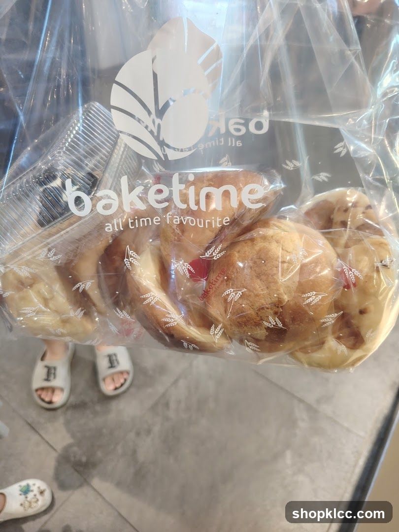 Baked Goods in Plastic Bag