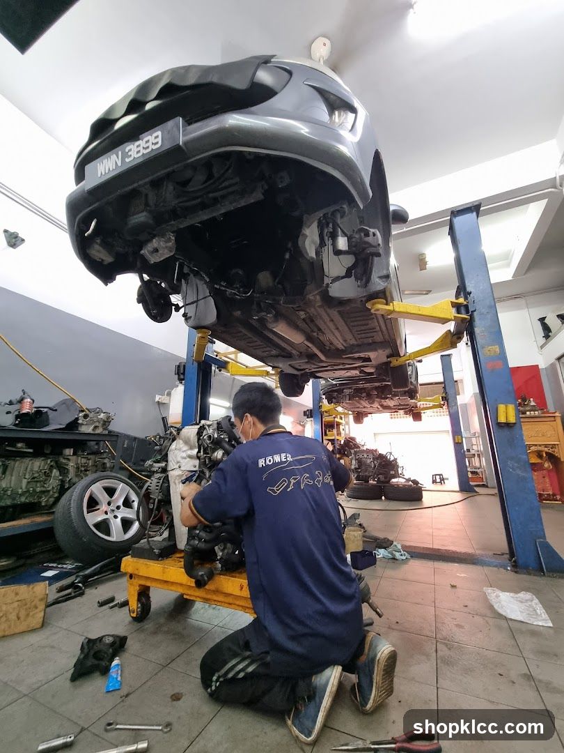 Car Repair Shop Interior